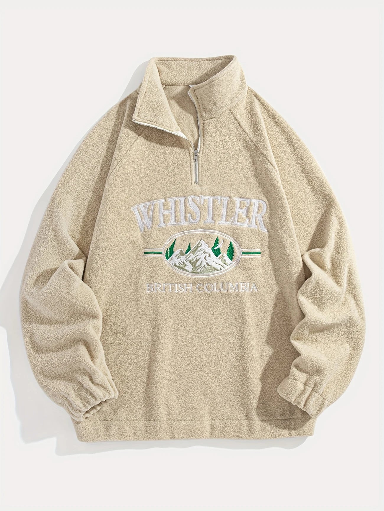 Casual Breathable Half Zipper