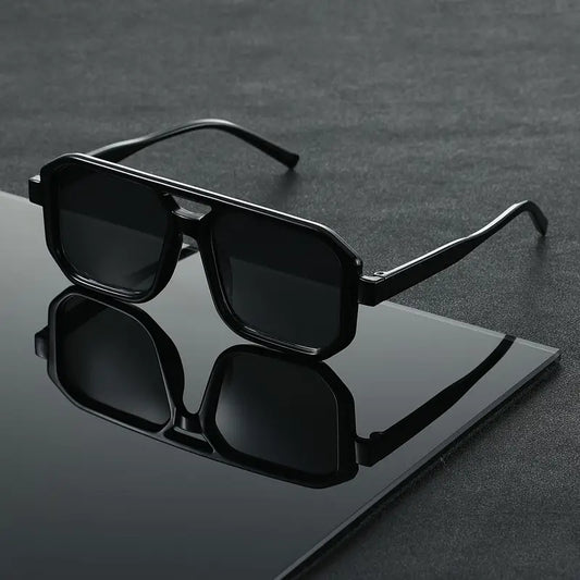 Geometric Retro-Style Glasses