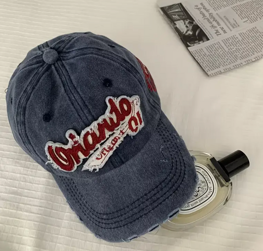 Vintage Distressed Baseball Cap