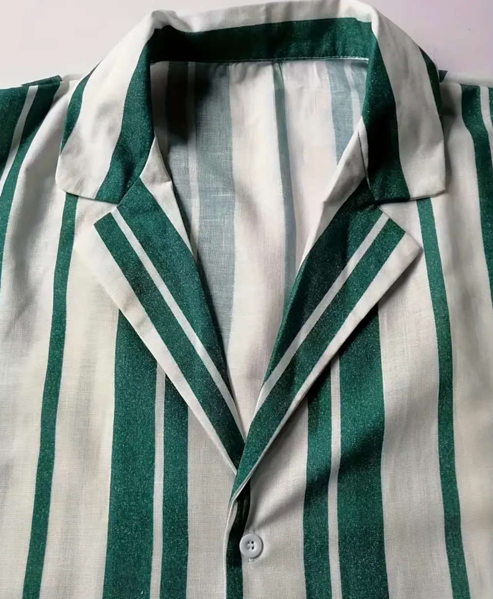 Casual Loose Striped Shirt