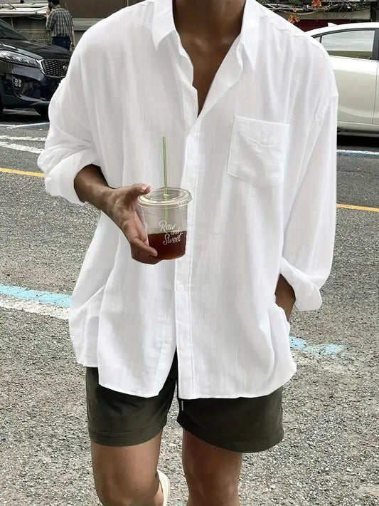 Men's Long-Sleeved Shirt