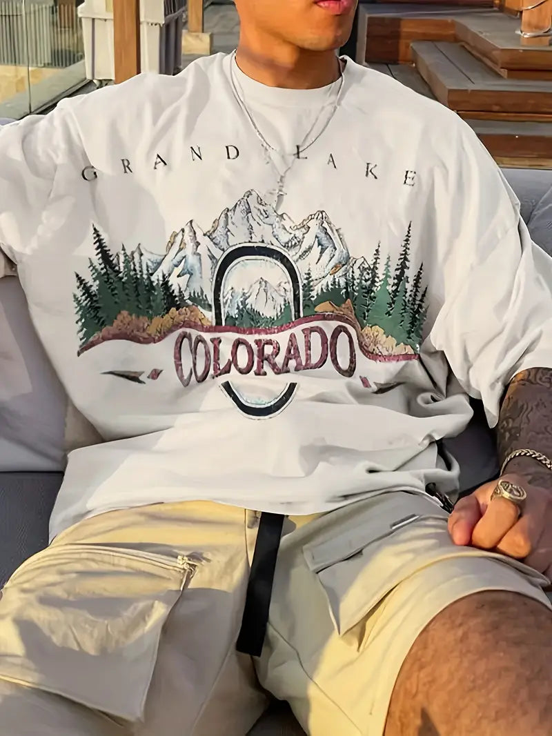 Men's Grand Lake Colorado Graphic T-Shirt