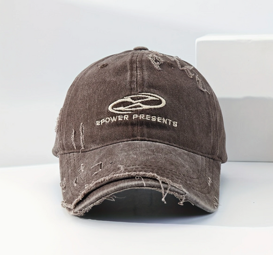 Vintage-Style Men's Denim Baseball Cap