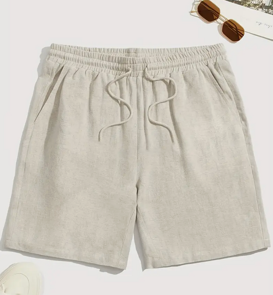 Loose Fit Men's Drawstring Waist Shorts