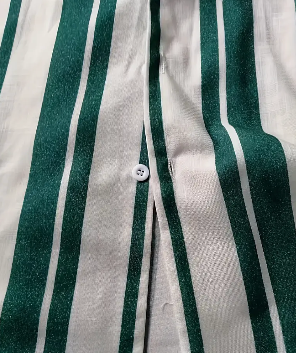 Casual Loose Striped Shirt